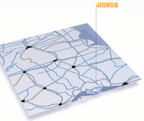 3d view of Jiuhua