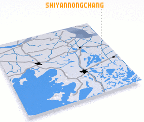 3d view of Shiyannongchang