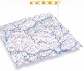 3d view of Qingshuibuzhen