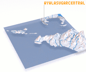 3d view of Ayala Sugar Central