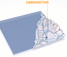 3d view of Chia-hsing-ts\