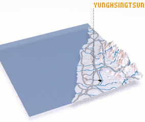 3d view of Yung-hsing-ts\