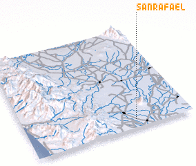 3d view of San Rafael