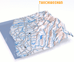 3d view of Tao-chiao-shan