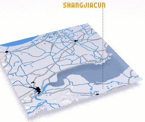 3d view of Shangjiacun