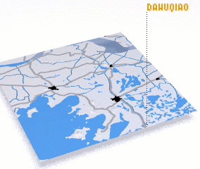 3d view of Dawuqiao