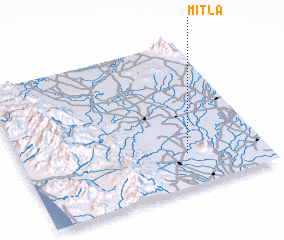 3d view of Mitla