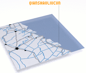 3d view of Qianshaoliucun