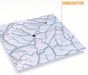 3d view of Shaguotun