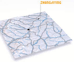 3d view of Zhangjiying