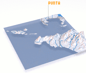 3d view of Punta