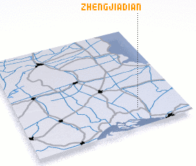 3d view of Zhengjiadian