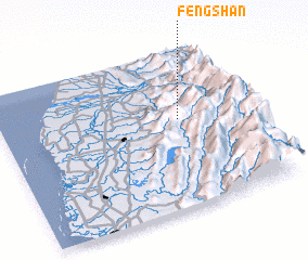 3d view of Feng-shan