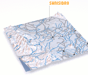 3d view of San Isidro