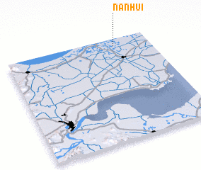 3d view of Nanhui