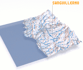 3d view of San Guillermo