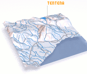 3d view of Tentena