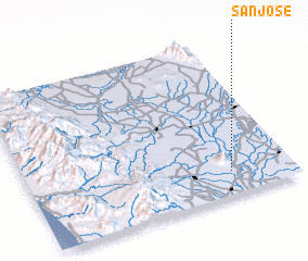 3d view of San Jose