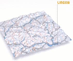 3d view of Lingxia