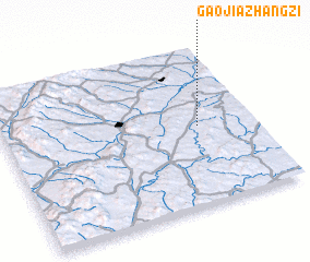 3d view of Gaojiazhangzi