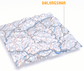 3d view of Dalongshan