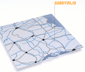 3d view of Guanyinliu
