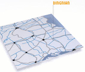 3d view of Dingnian