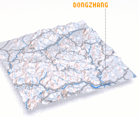 3d view of Dongzhang