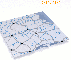 3d view of Chenjiazha