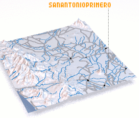 3d view of San Antonio Primero