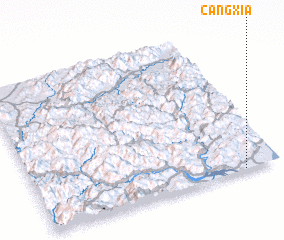 3d view of Cangxia