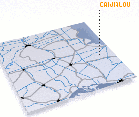 3d view of Caijialou