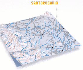 3d view of Santo Rosario