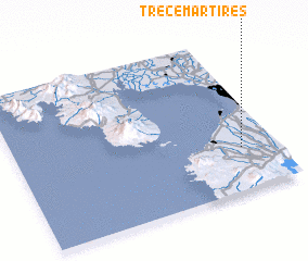 3d view of Trece Martires