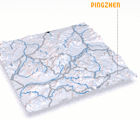 3d view of Pingzhen