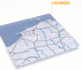 3d view of Liujiagou