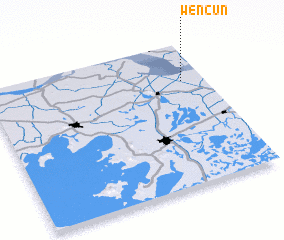 3d view of Wencun