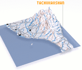 3d view of Ta-chu-kao-shan