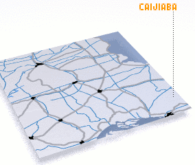 3d view of Caijiaba