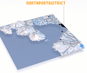 3d view of North Port District