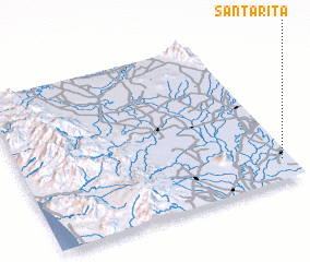 3d view of Santa Rita