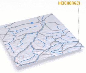 3d view of Heichengzi