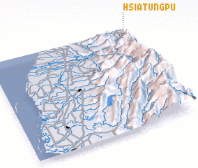 3d view of Hsia-tung-pu