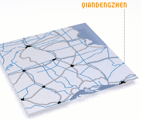 3d view of Qiandengzhen