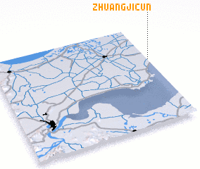 3d view of Zhuangjicun