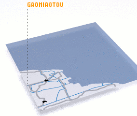 3d view of Gaomiaotou