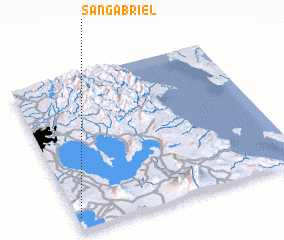 3d view of San Gabriel