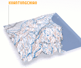 3d view of Kuan-tung-ch\