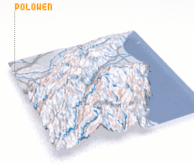 3d view of Po-lo-wen