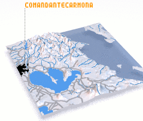 3d view of Comandante Carmona